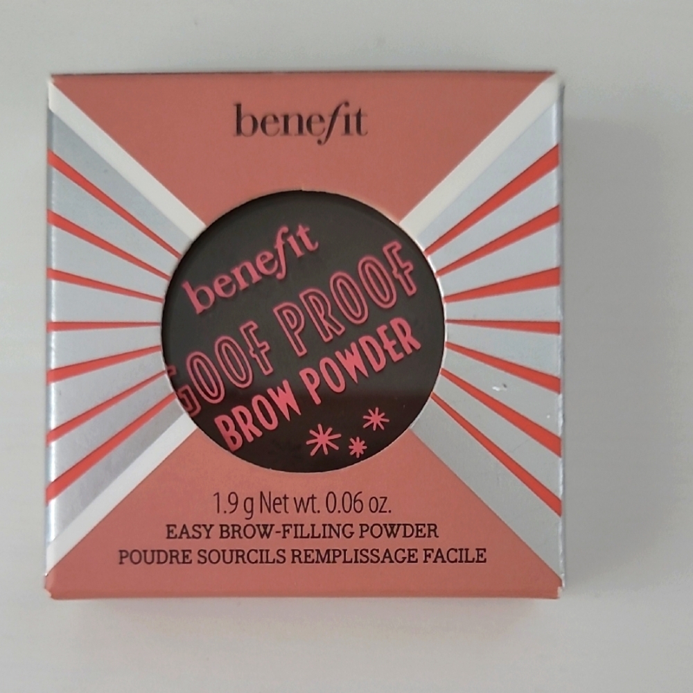 🌟Benefit Goof Proof Brow Powder In Black-Brown